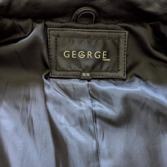 George Ladies Fitted Leather Jacket- Medium - Picture 7 of 8